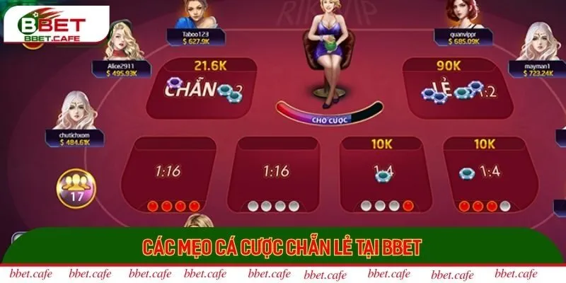 Các mẹo cá cược chẵn lẻ tại Bbet